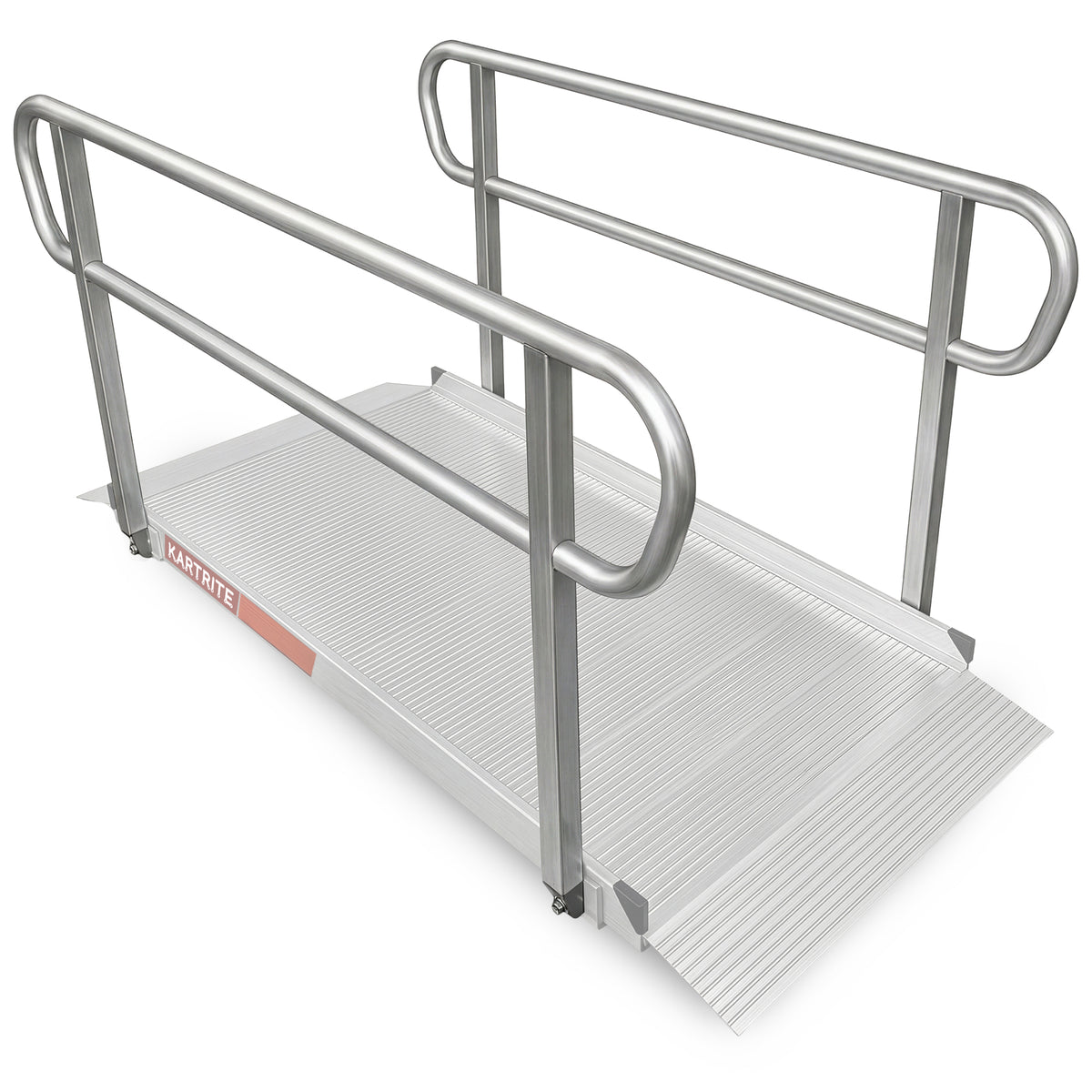 Kartrite Aluminium Safety Handrails for Kartrite 5ft Wheelchair Ramp