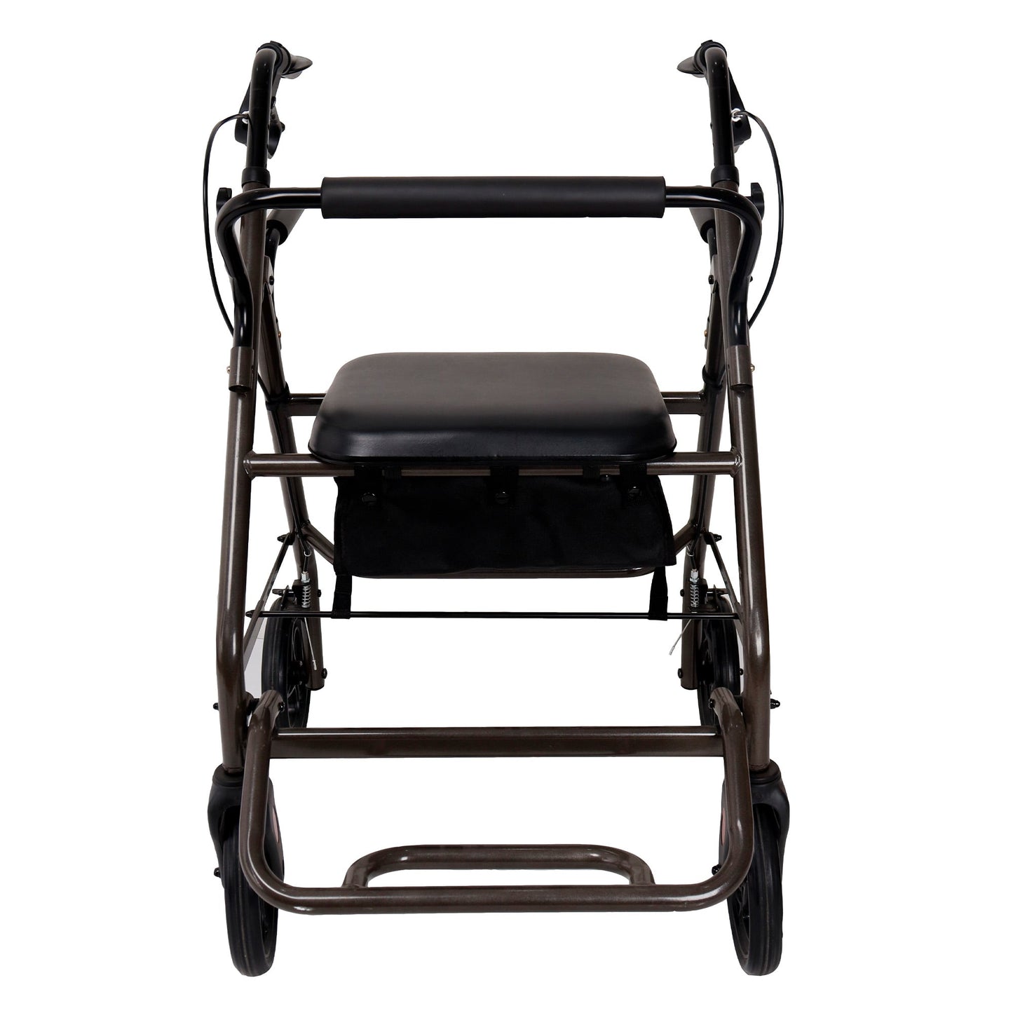 Orthonica Foldable Steel Frame Rollator Walker - Grey