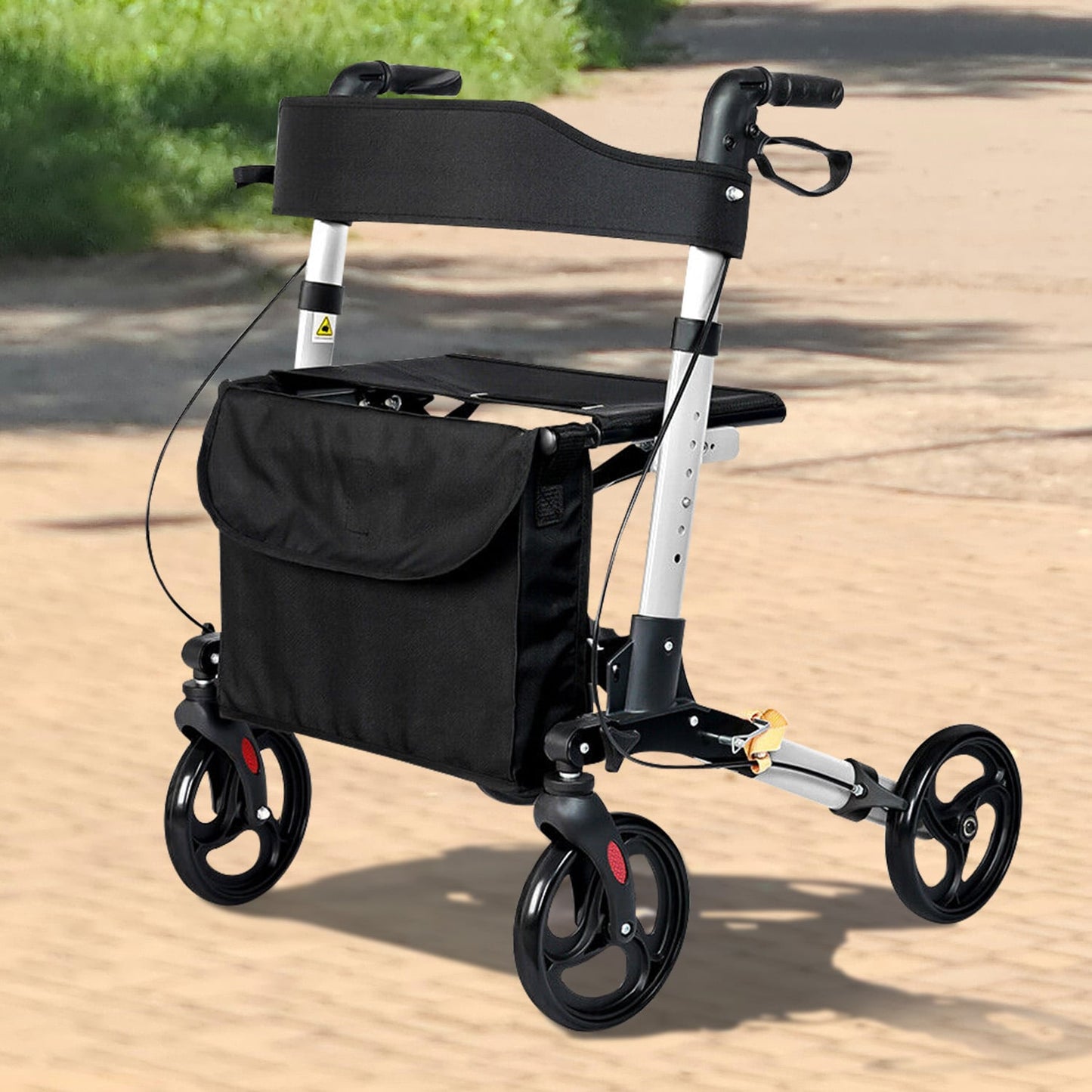 Orthonica Folding Rollator Walker Walking Mobility Aid