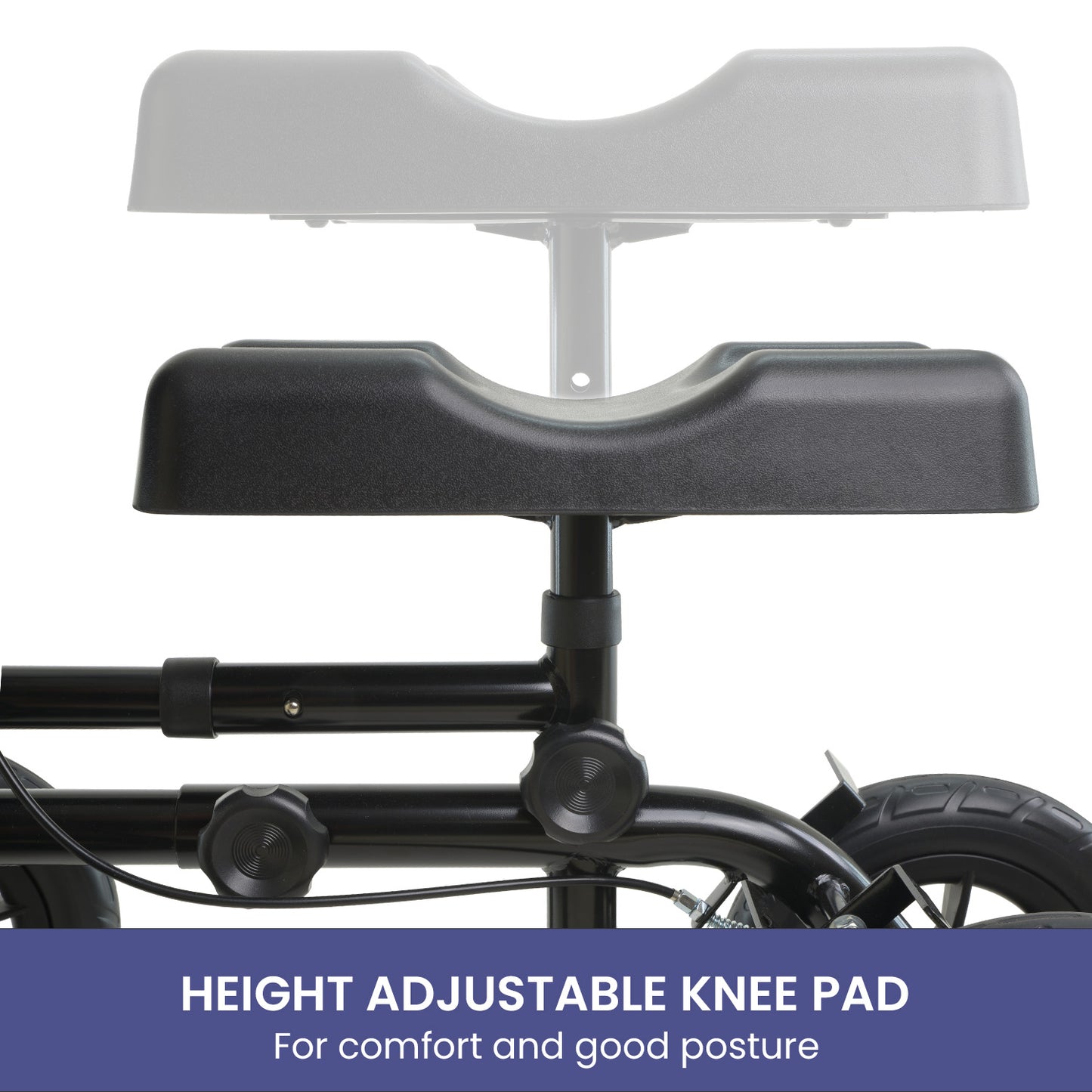 Orthonica Foldable Steel Mobility Knee Scooter Walker