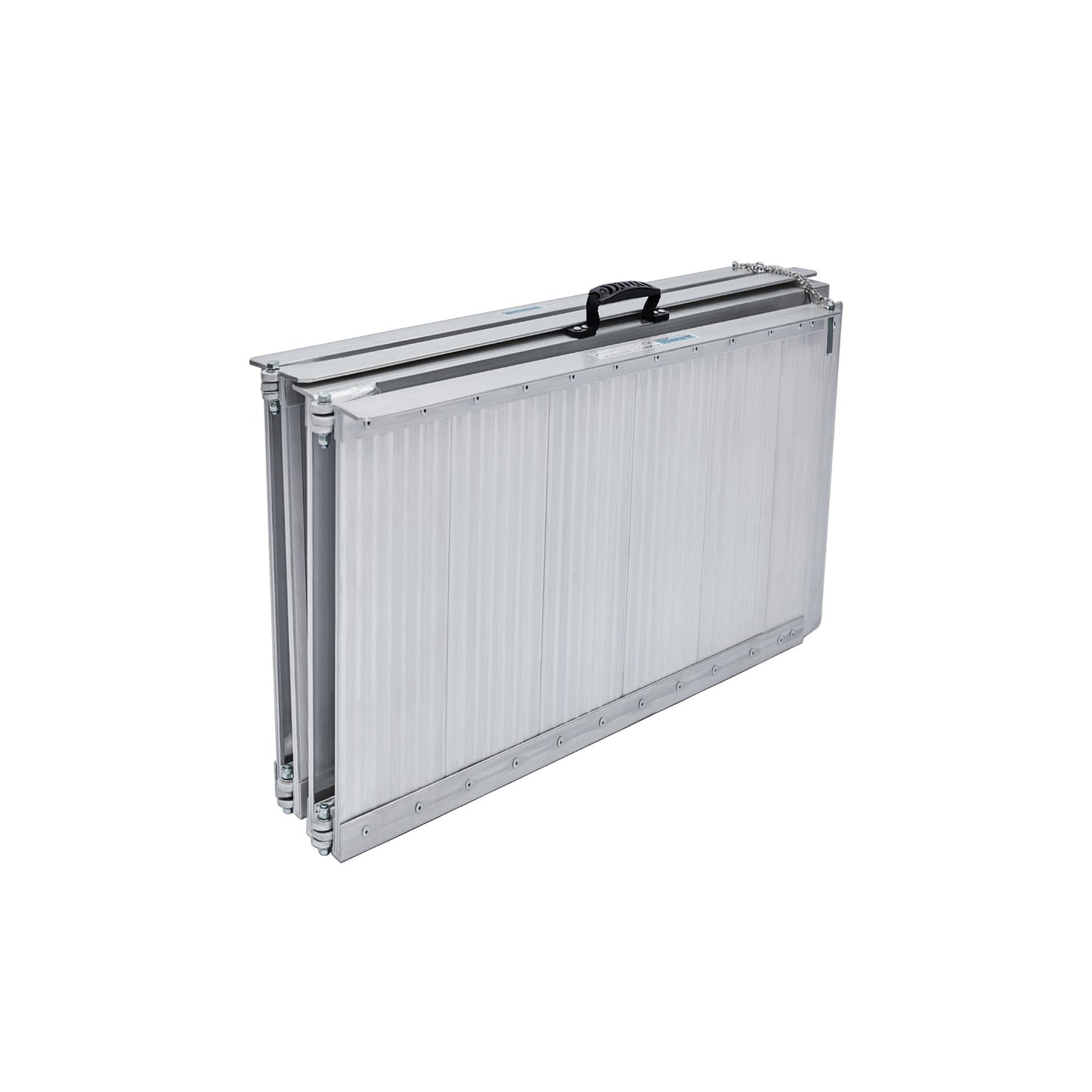 Kartrite 4ft Aluminium Foldable Wheelchair Ramp Non-Slip R02 Silver