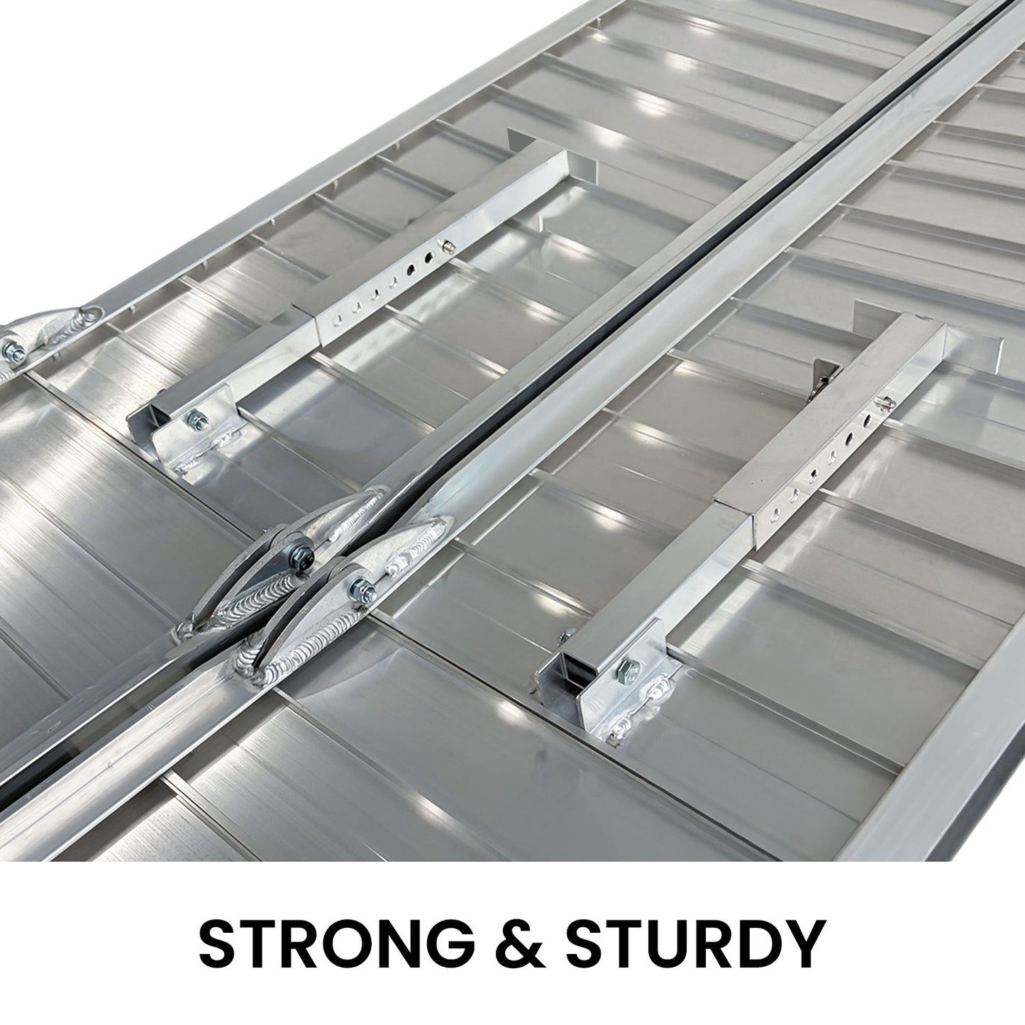 Kartrite Folding Aluminium Wheelchair Ramp 10FT Portable Mobility Access Ramp