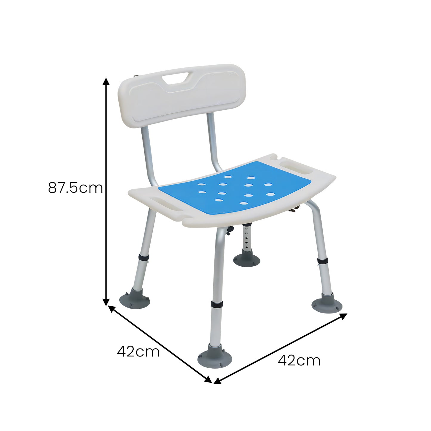 Orthonica Shower Chair with Shower Head Holder