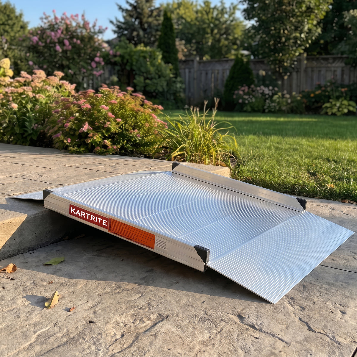 Kartrite 3ft Aluminium Wheelchair Ramp 380kg Capacity 93.5cm Width