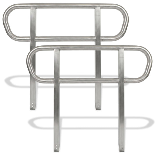 Kartrite Aluminium Safety Handrails for Kartrite 3ft Wheelchair Ramp