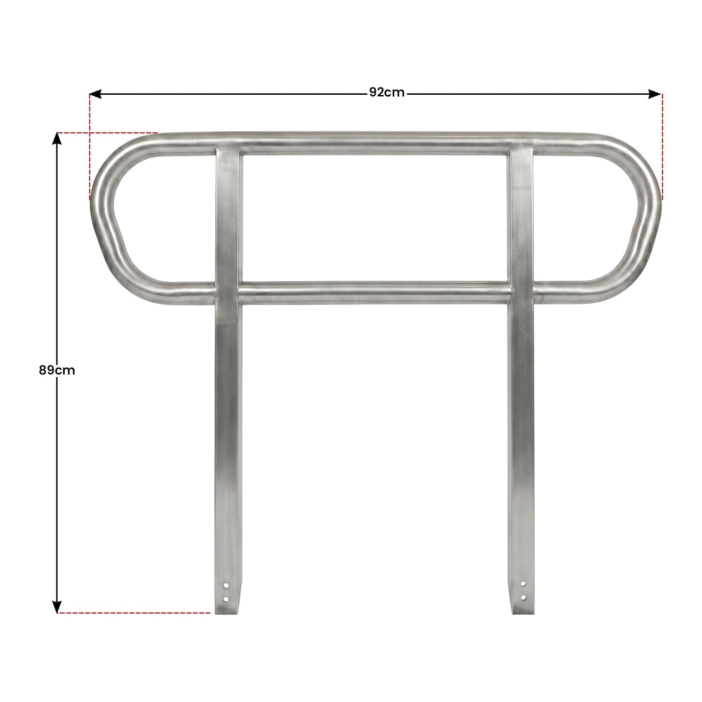 Kartrite Aluminium Safety Handrails for Kartrite 3ft Wheelchair Ramp