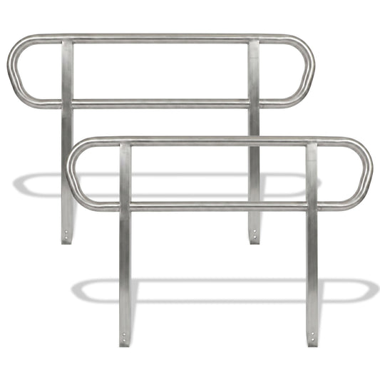 Kartrite Aluminium Safety Handrails for Kartrite 4ft Wheelchair Ramp