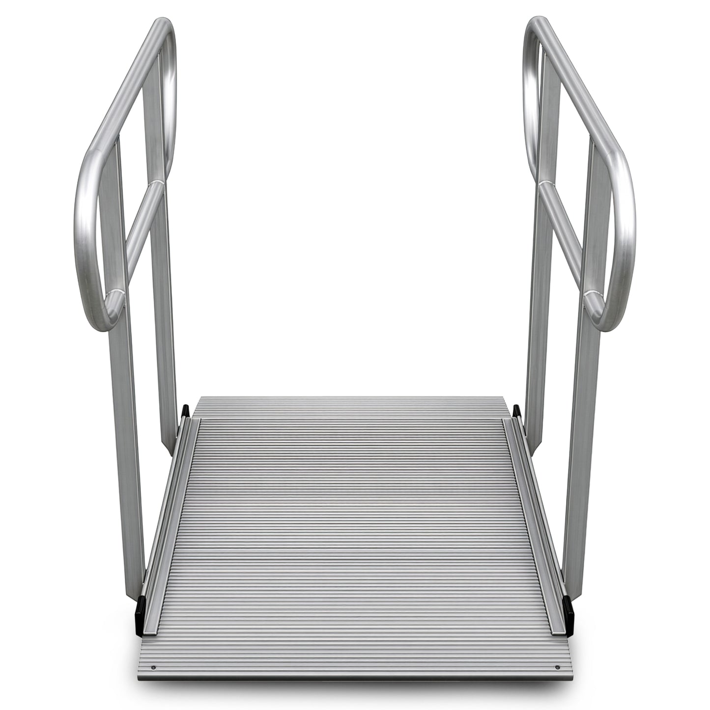 Kartrite 8ft Aluminium Wheelchair Ramp w/ Handrails 380kg Capacity 72cm Width