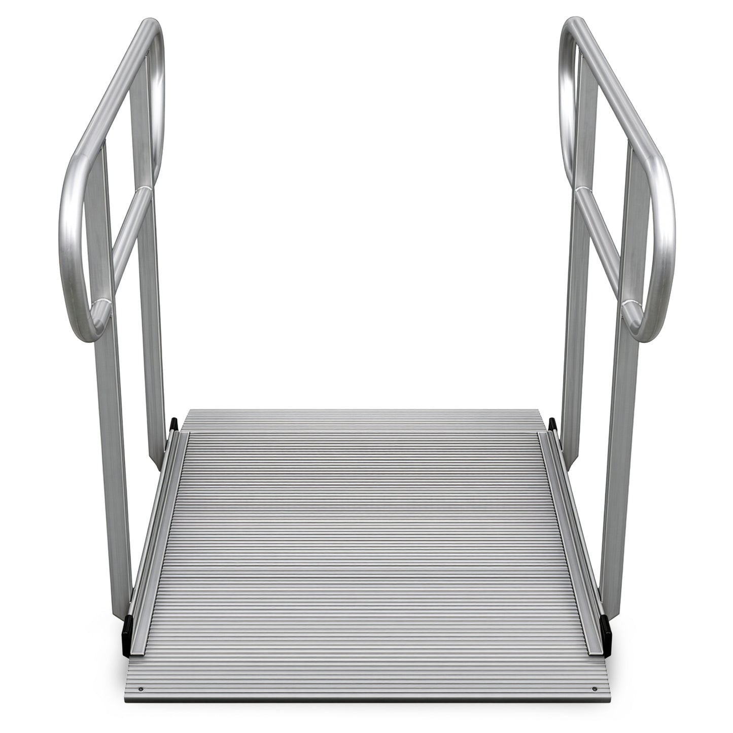 Kartrite 8ft Aluminium Wheelchair Ramp w/ Handrails 380kg Capacity 93.5cm Width