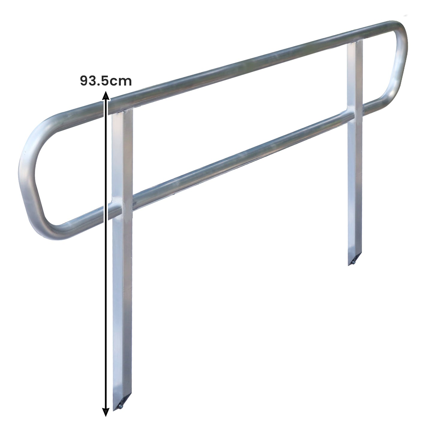 Kartrite Aluminium Safety Handrails for Kartrite 6ft Wheelchair Ramp